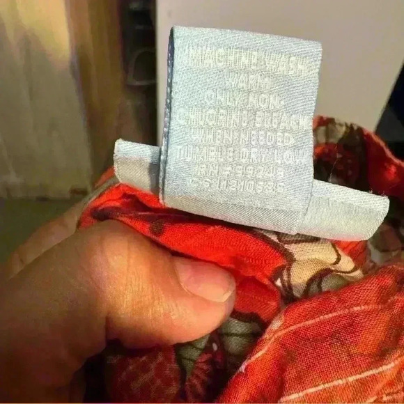 Liz & Me Plus Size Tops Button Down Floral with Front Pockets 5XL - Picture 8 of 9